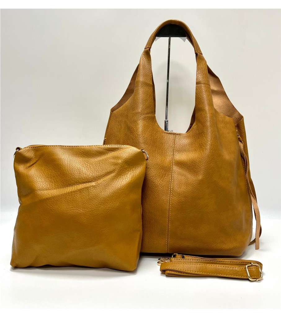 BOLSO CARMEN CAMEL