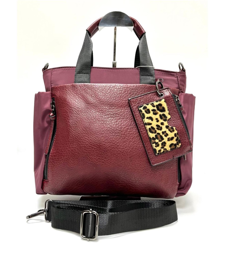 BOLSO JUNGLE BURDEOS