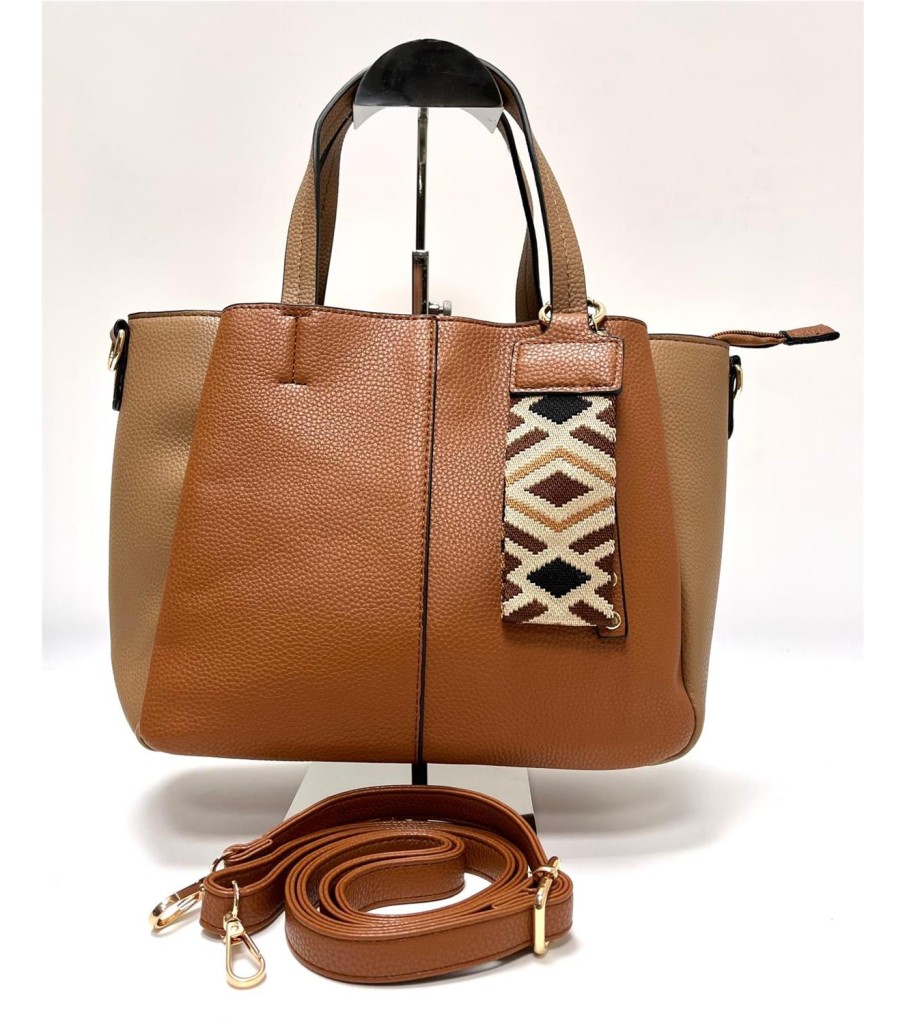 BOLSO EXTERION CAMEL