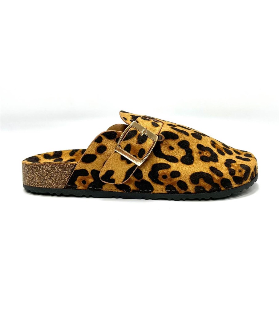 ZUECO TAITI LEOPARDO