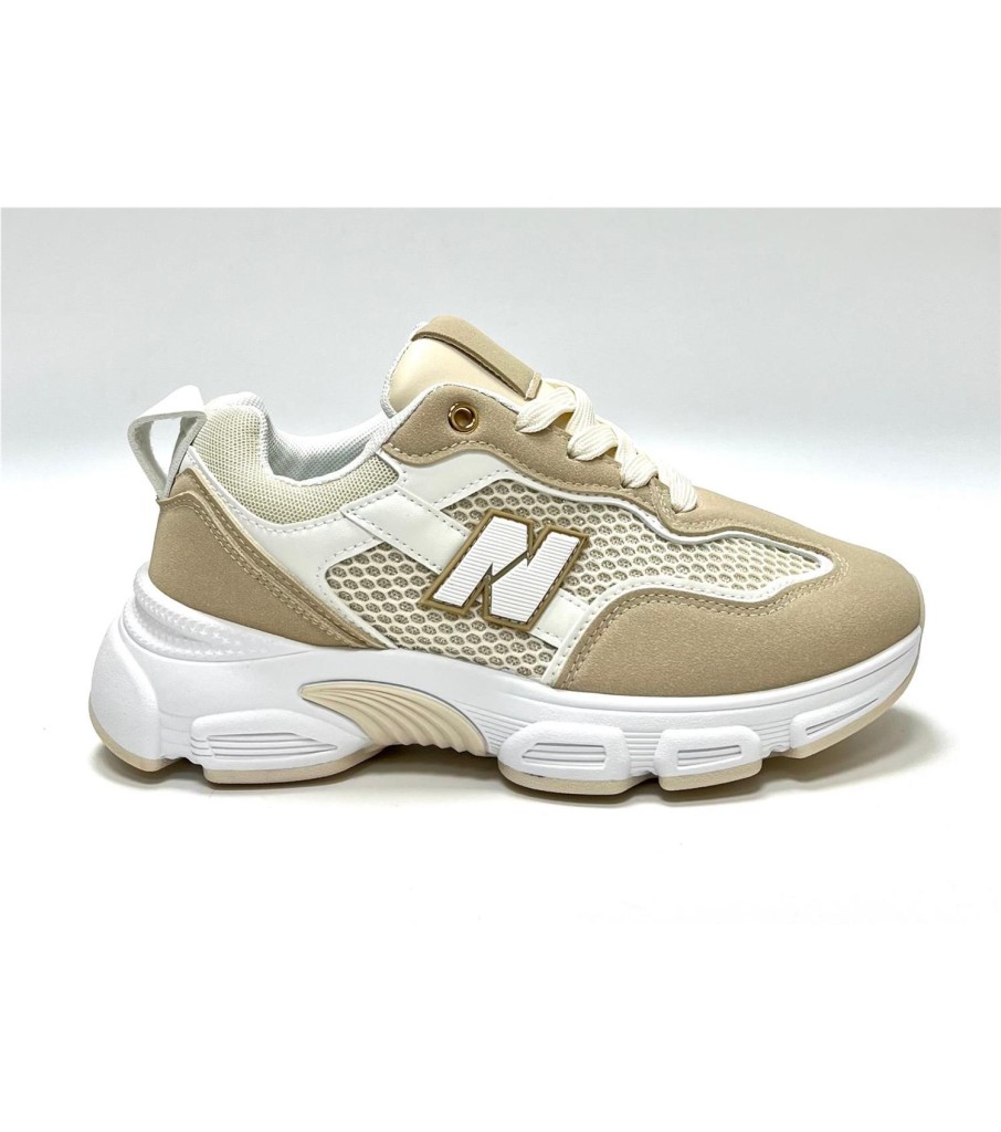 DEPORTIVA SALVIA BEIGE