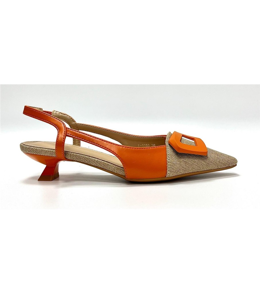 ZAPATO MARTE NARANJA