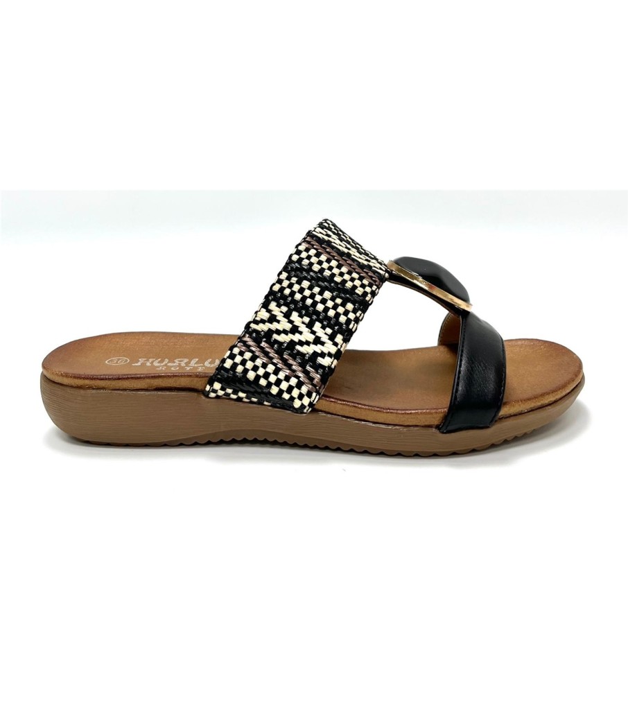 SANDALIA BYTE NEGRO