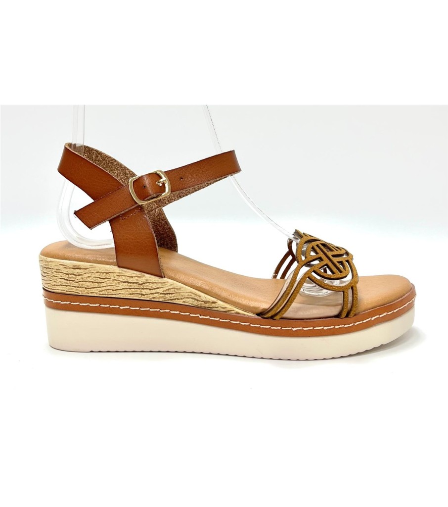 SANDALIA MARIETA CAMEL