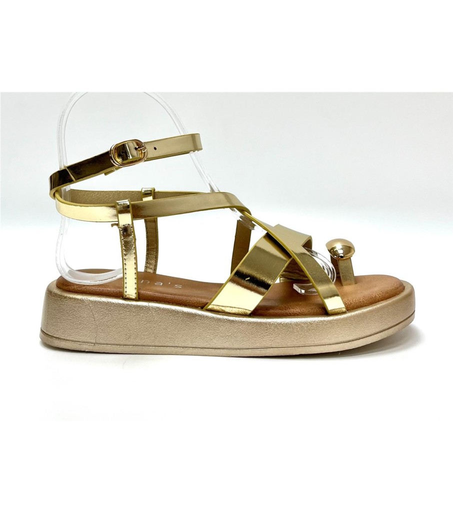 SANDALIA PORTE DORADO