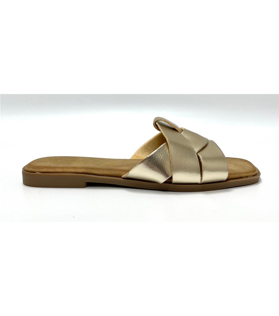 SANDALIA ENTE DORADO