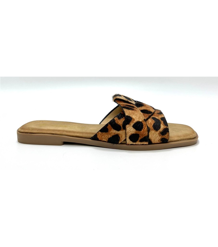 SANDALIA ENTE LEOPARDO