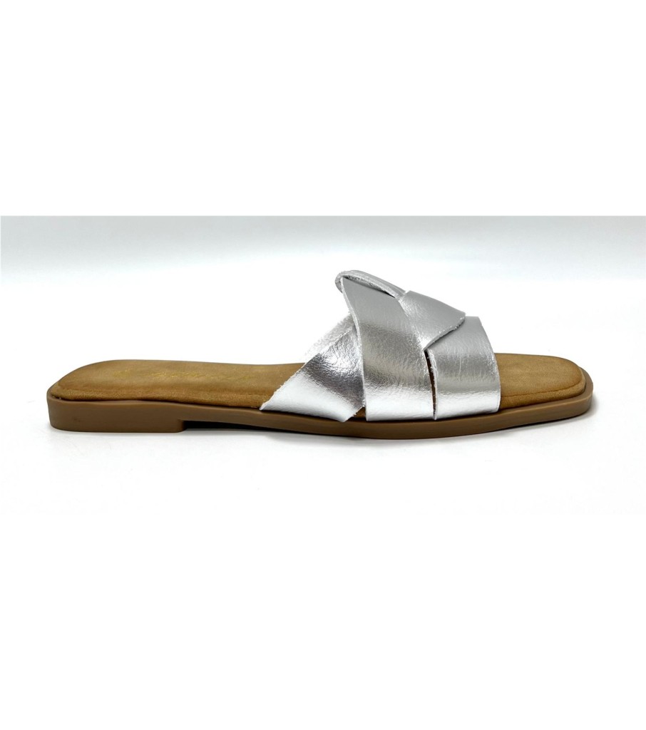 SANDALIA ENTE PLATA