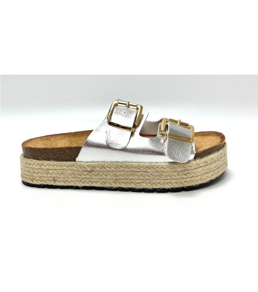 SANDALIA BIOSE PLATA