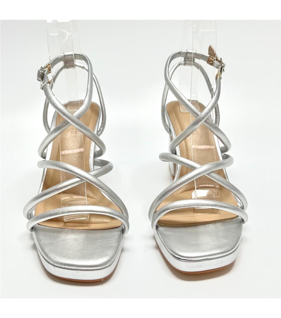 SANDALIA DANIELA PLATA