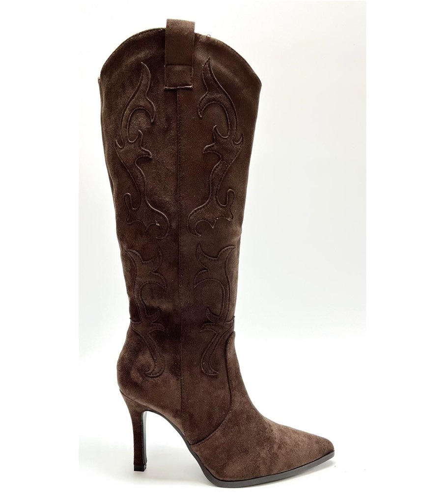 BOTA OLIVIA MARRON