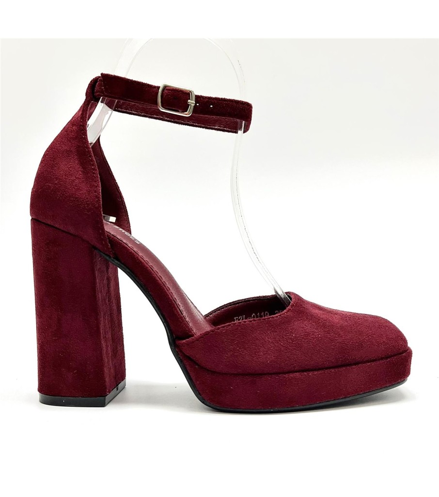 ZAPATO LARA GRANATE