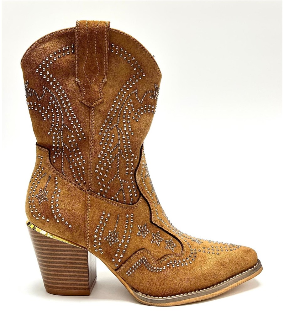 BOTIN BLANCA CAMEL
