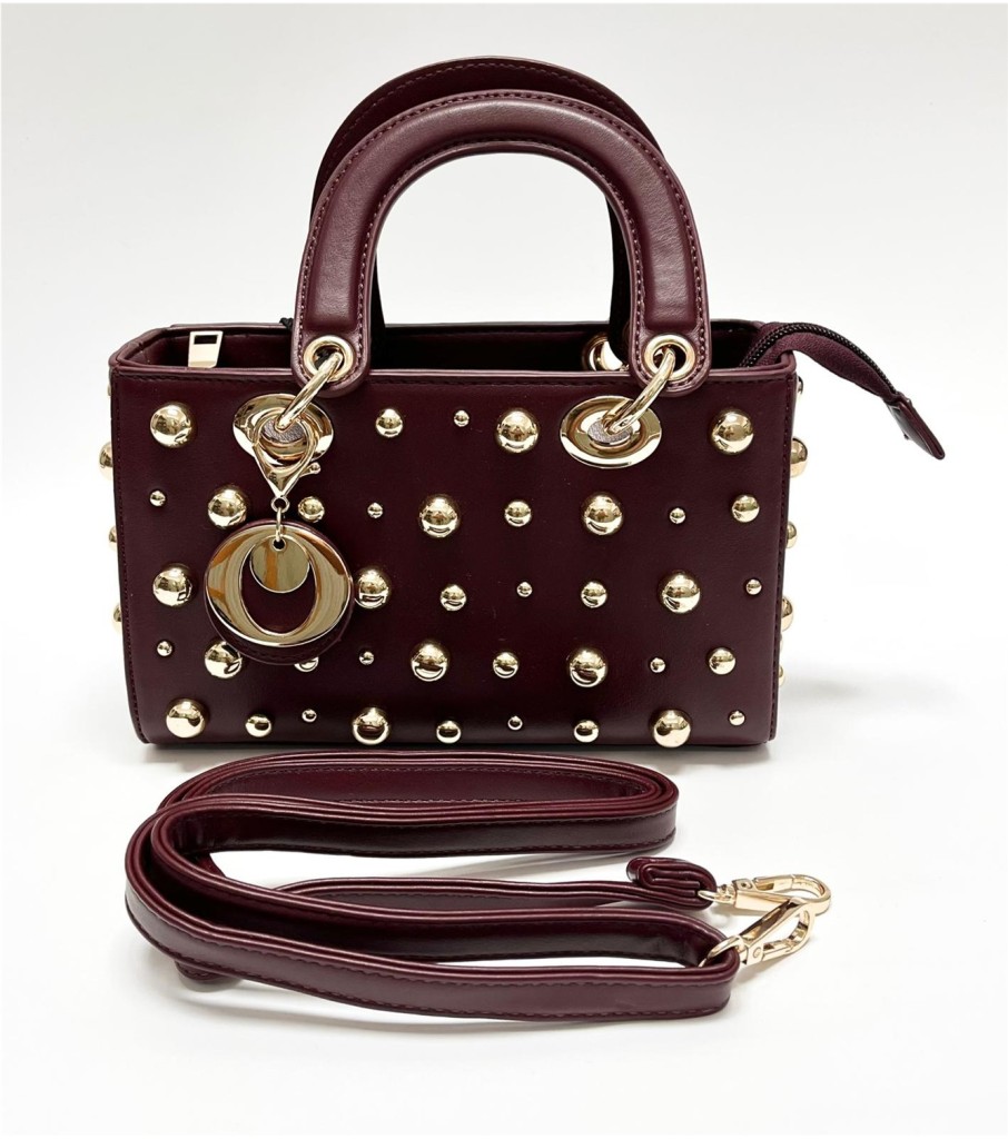 BOLSO ALMA GRANATE