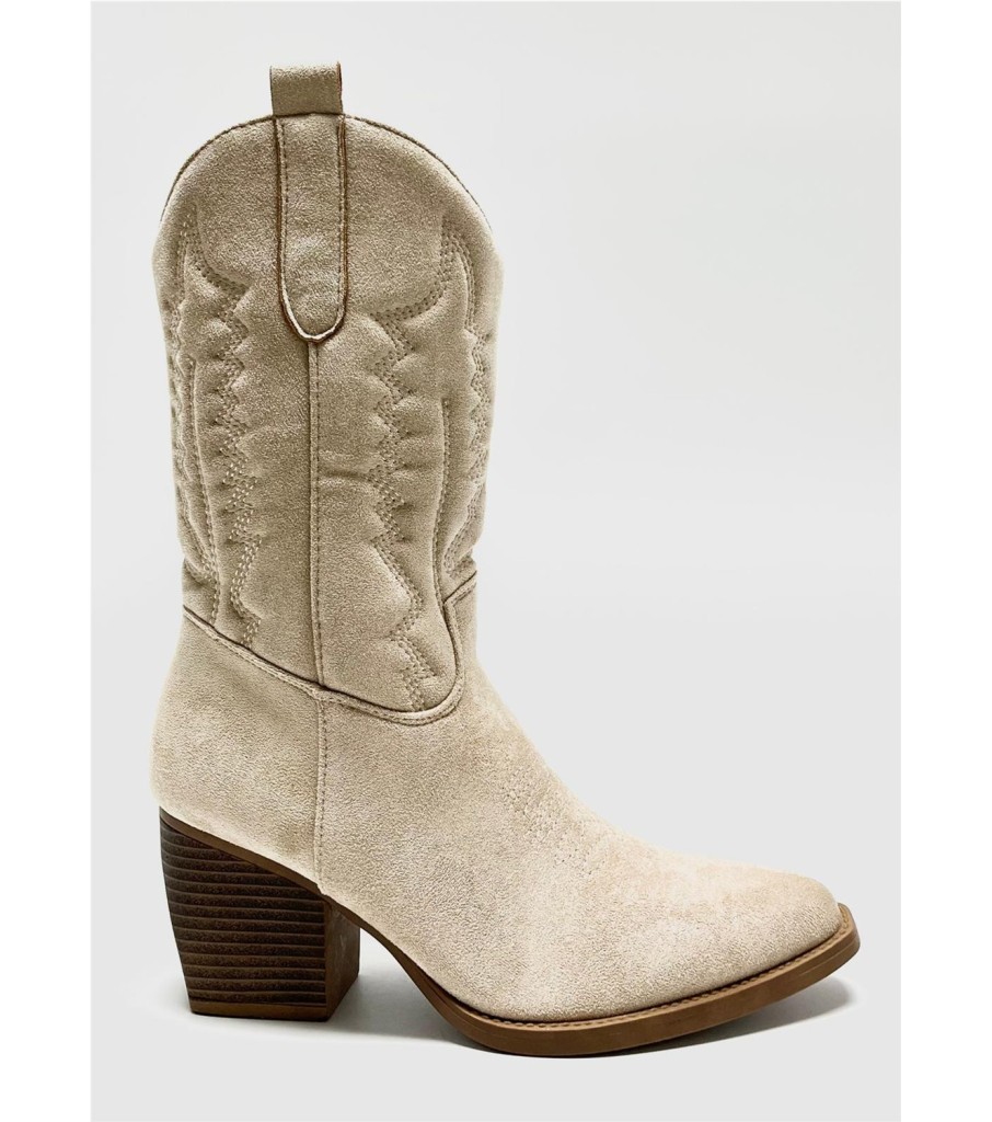 BOTA ARIEL BEIGE