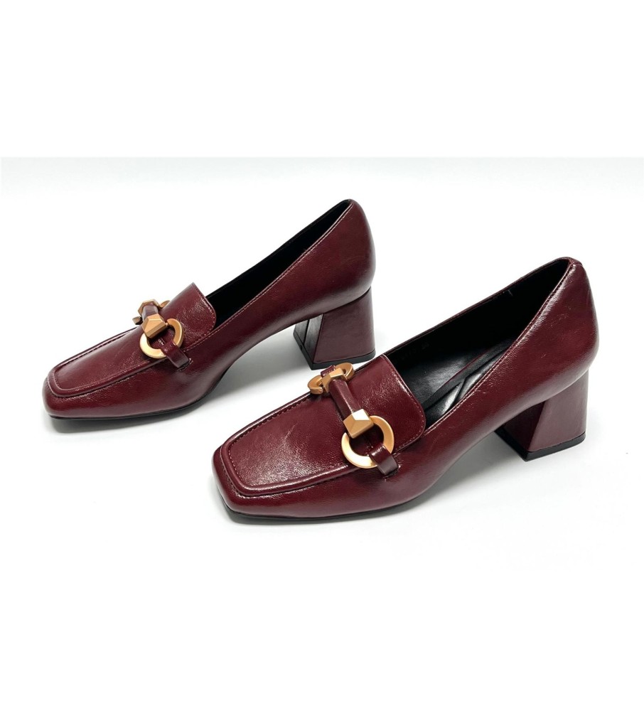 ZAPATO AZUCENA GRANATE