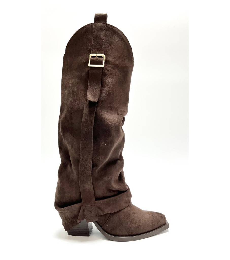 BOTA CARINA MARRON