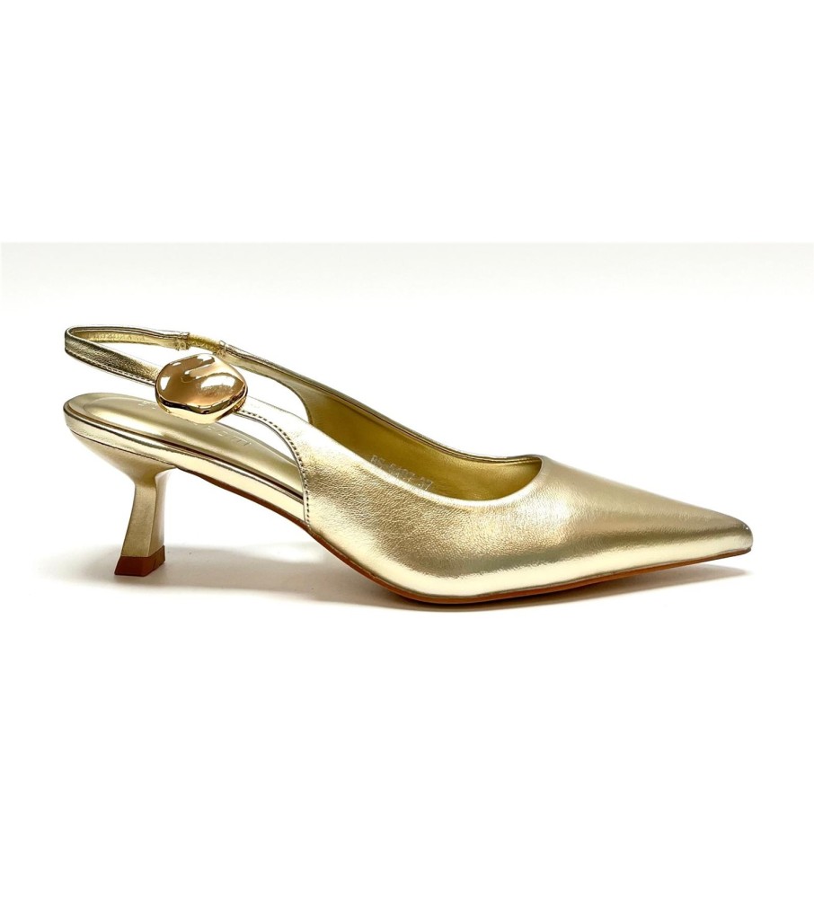 ZAPATO ABA DORADO