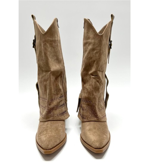 BOTA ANGELES TAUPE 2