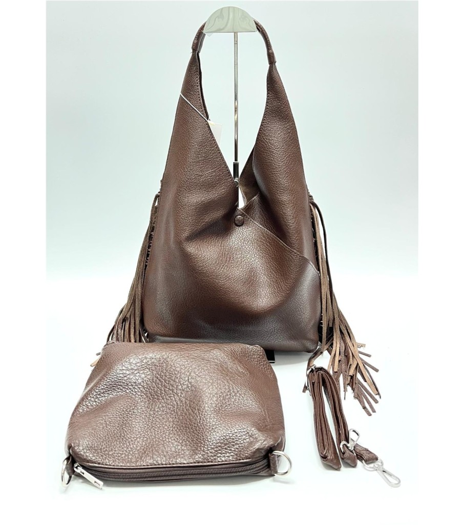 BOLSO AMAPOLA MARRON