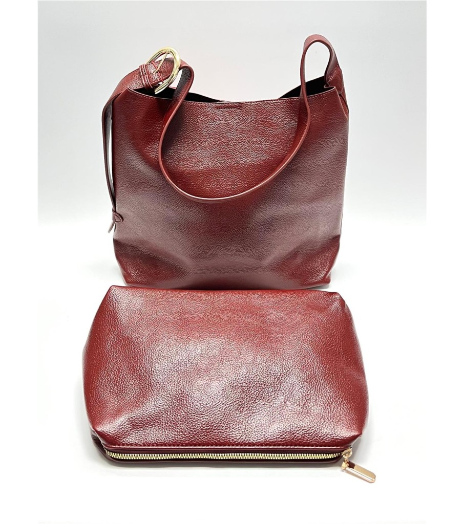 BOLSO BEGONIA ROJO