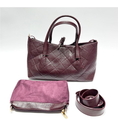 BOLSO BREZO GRANATE