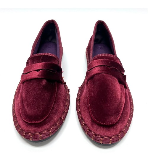 MOCASIN VALERIA GRANATE