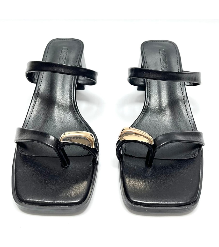 SANDALIA CARMEN NEGRO