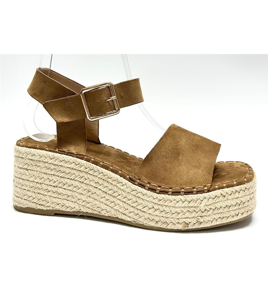 SANDALIA VALENTINA CAMEL