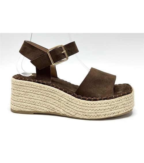 SANDALIA VALENTINA MARRON