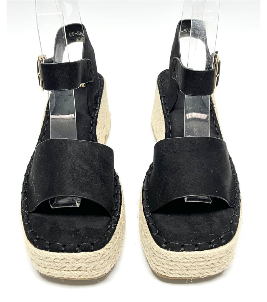 SANDALIA VALENTINA NEGRO