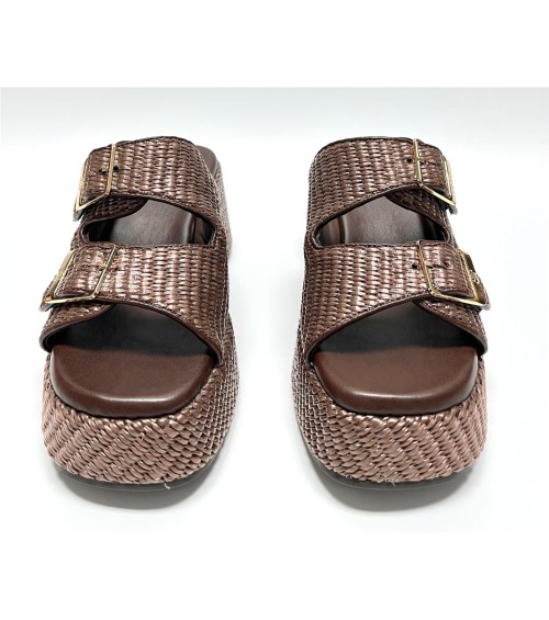 SANDALIA CHLOE MARRON 2