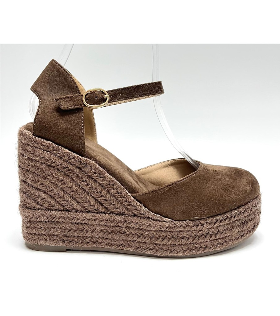 CUÑA CANDELA MARRON