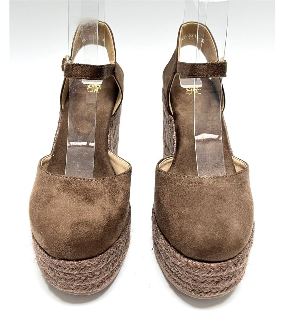 CUÑA CANDELA MARRON