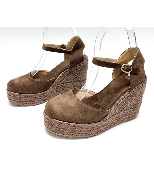 CUÑA CANDELA MARRON