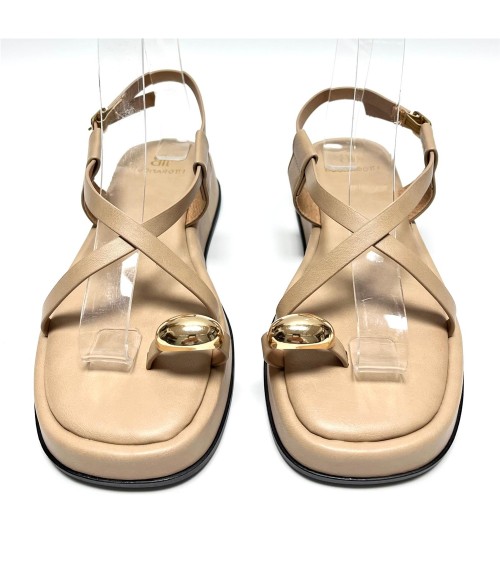 SANDALIA ROCIO BEIGE