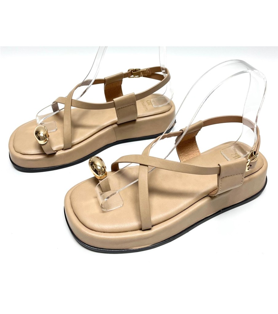 SANDALIA ROCIO BEIGE