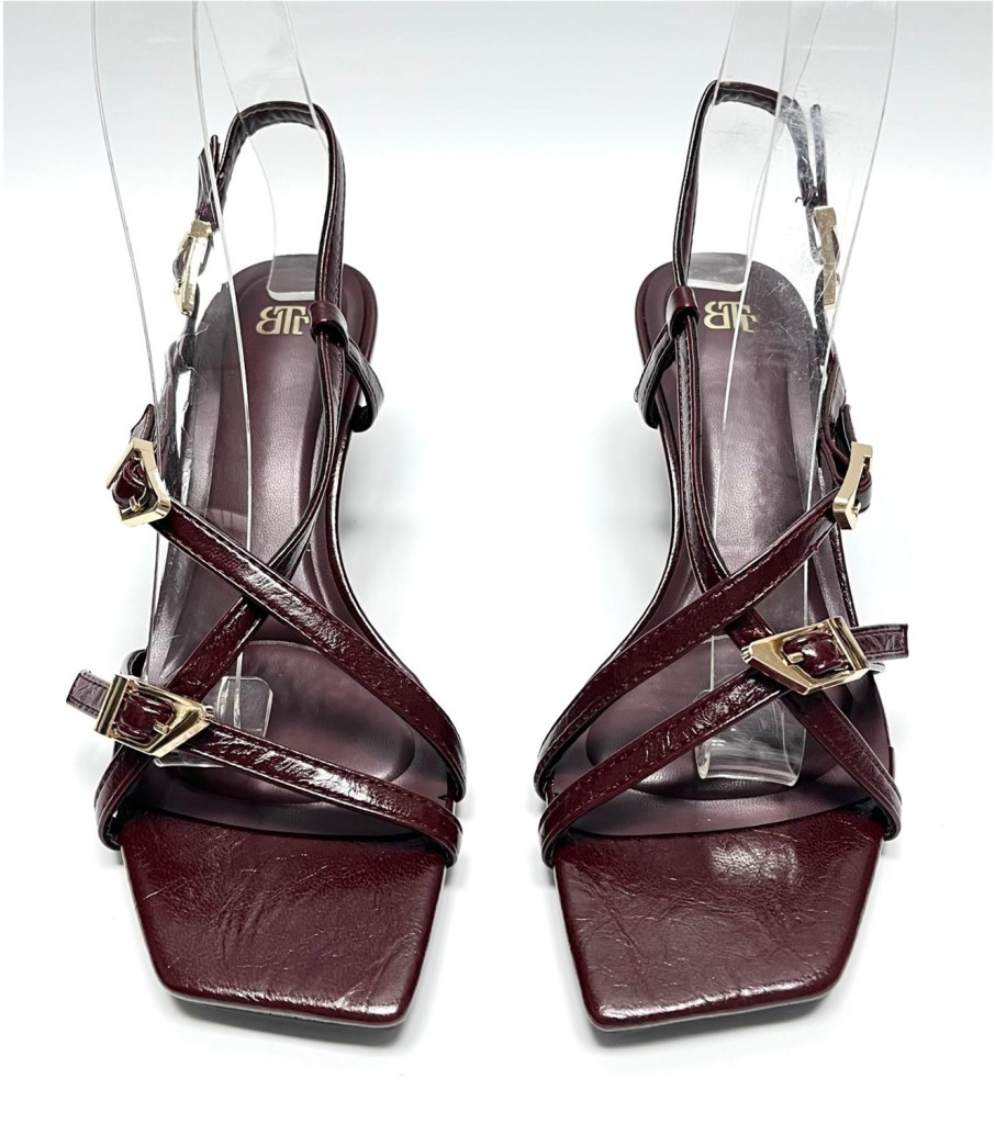 SANDALIA ALICIA GRANATE