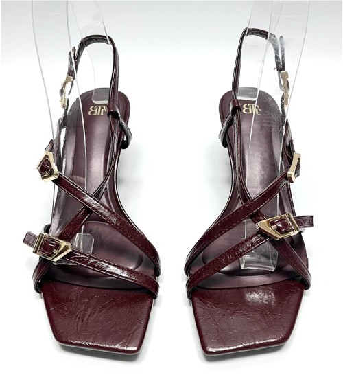 SANDALIA ALICIA GRANATE