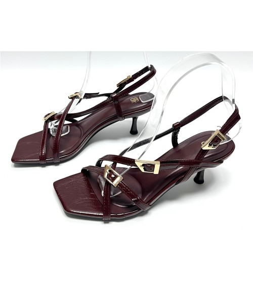 SANDALIA ALICIA GRANATE