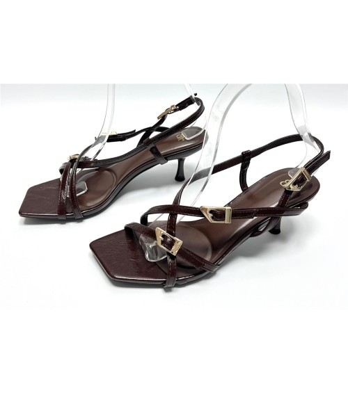 SANDALIA ALICIA MARRON