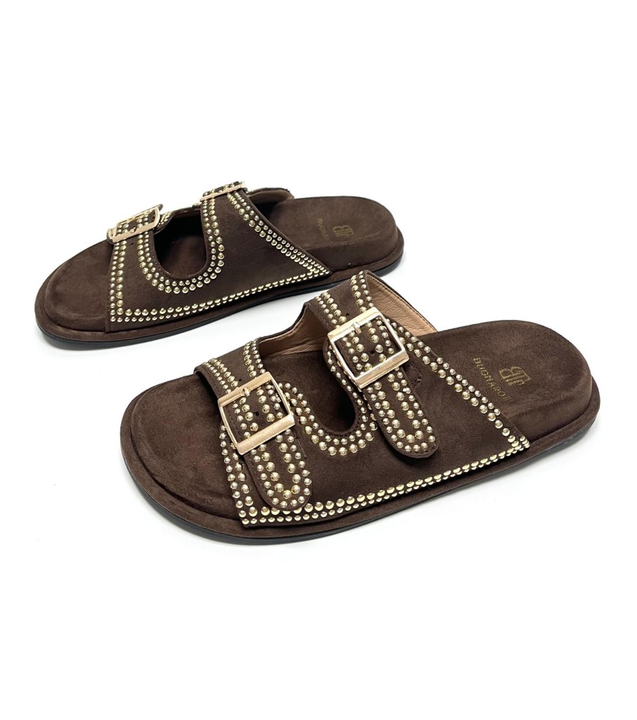 SANDALIA CLARA MARRON