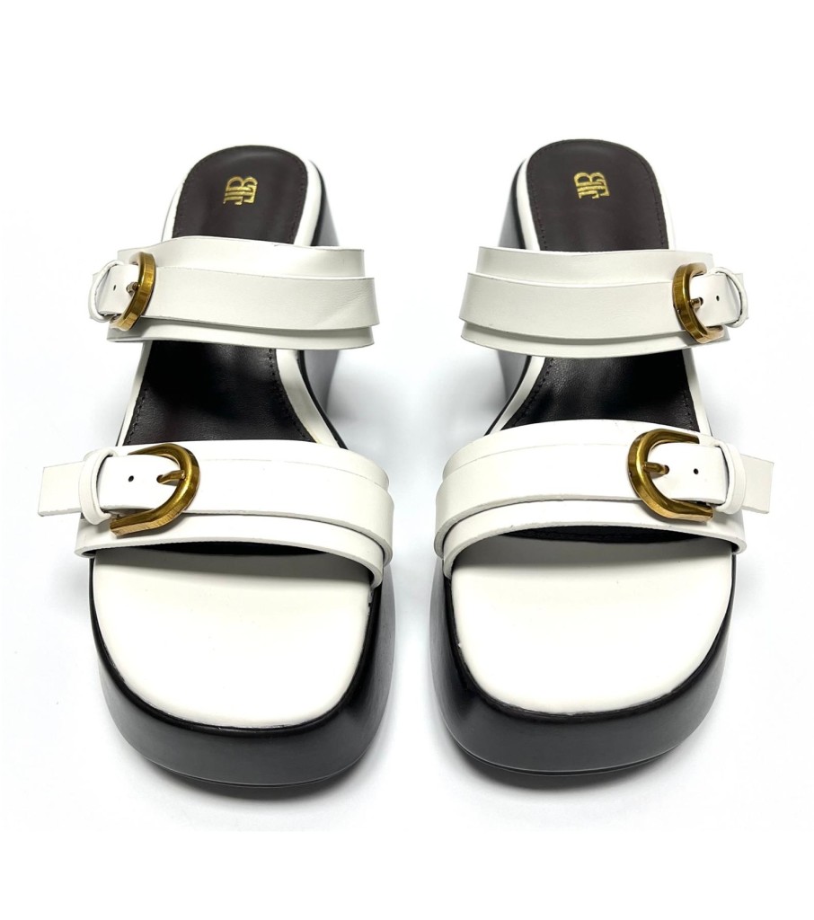 SANDALIA NORA BLANCO