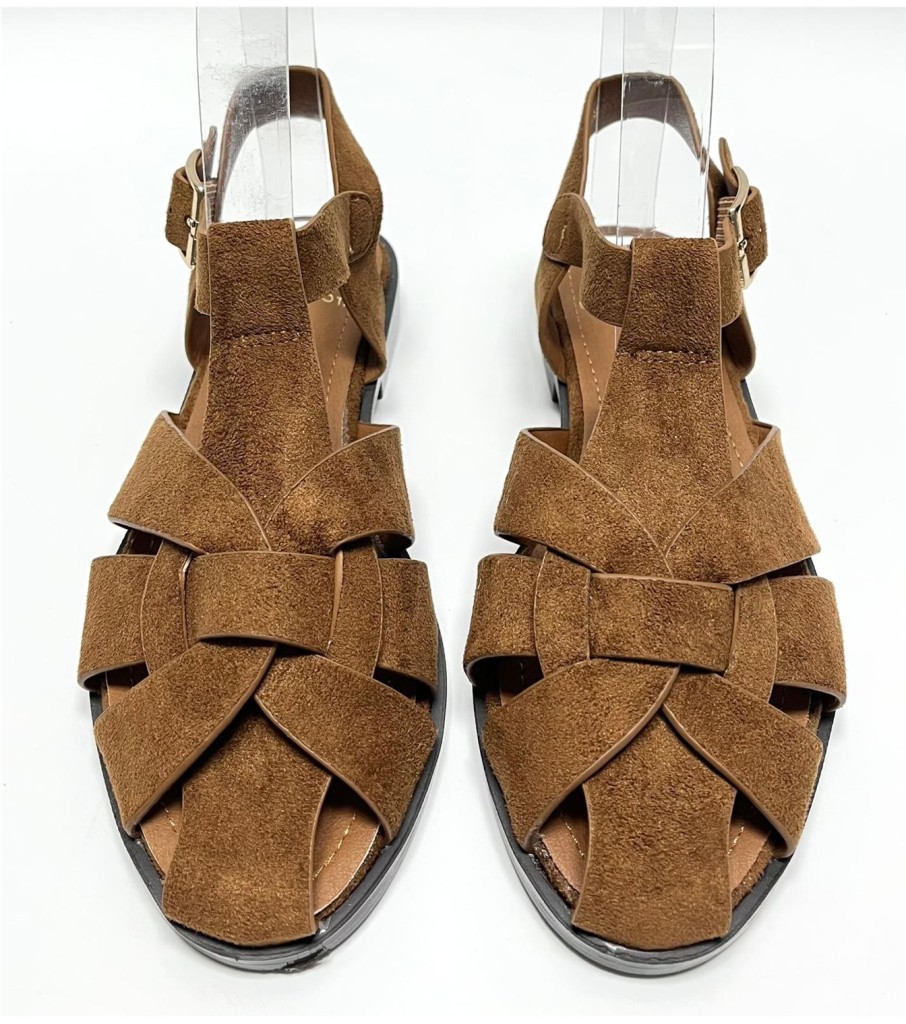 SANDALIA ZOE CAMEL