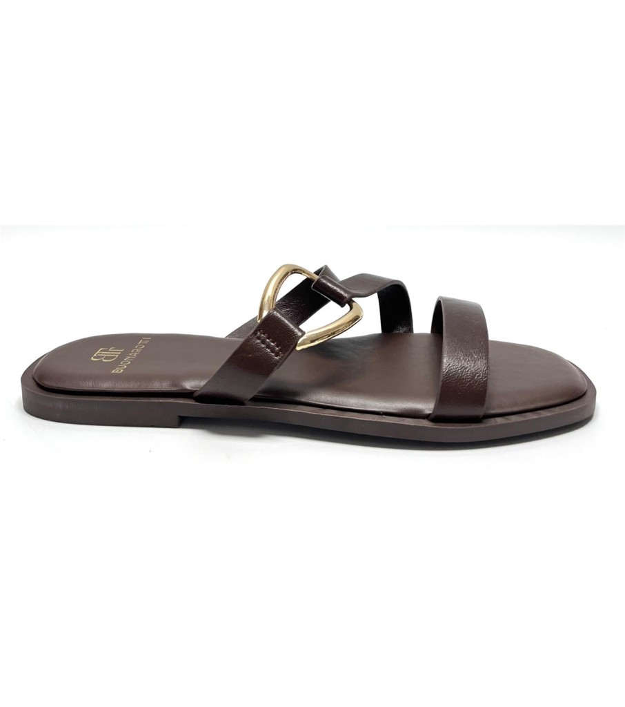 SANDALIA AMIRA MARRON