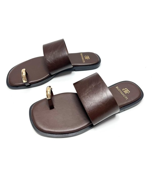 SANDALIA GALA MARRON