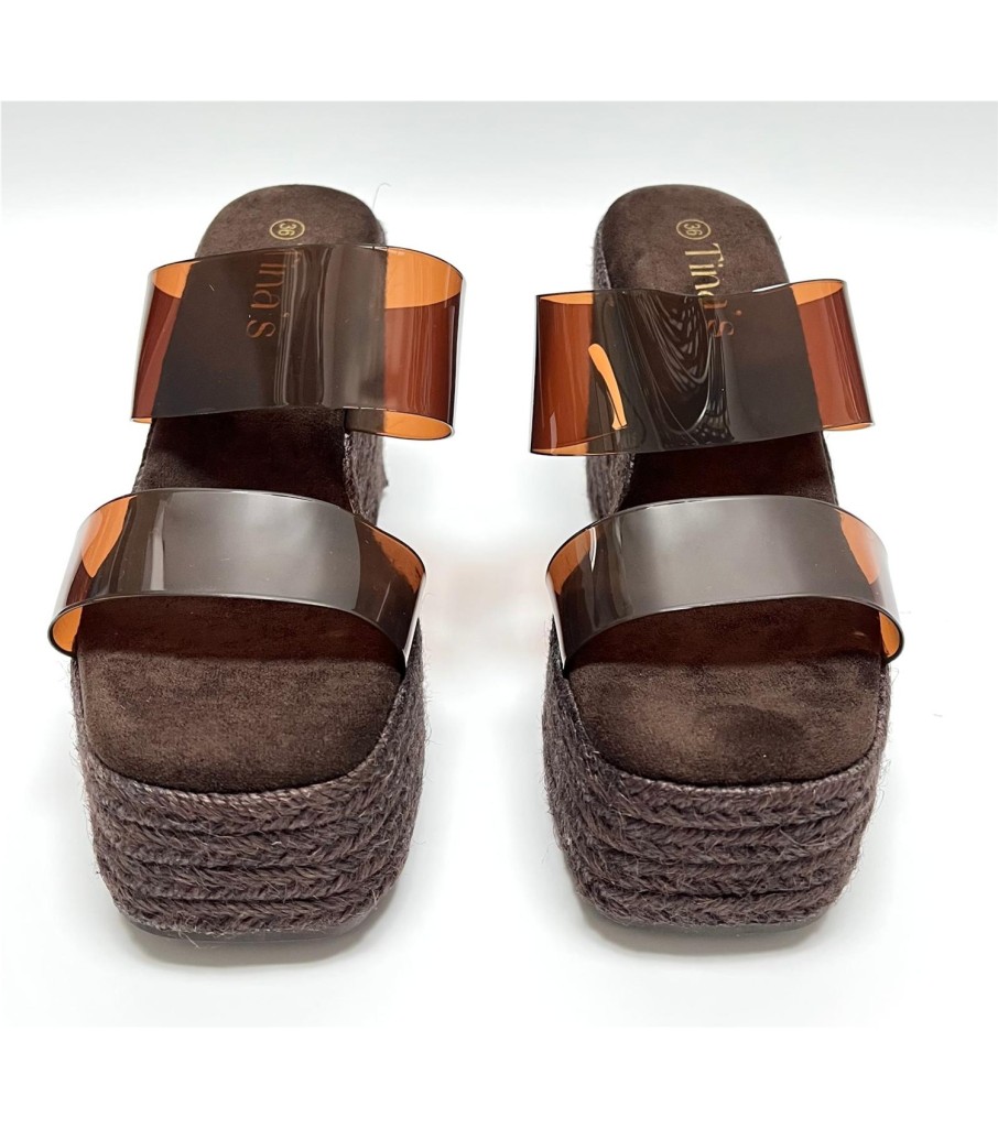 SANDALIA NEREA MARRON