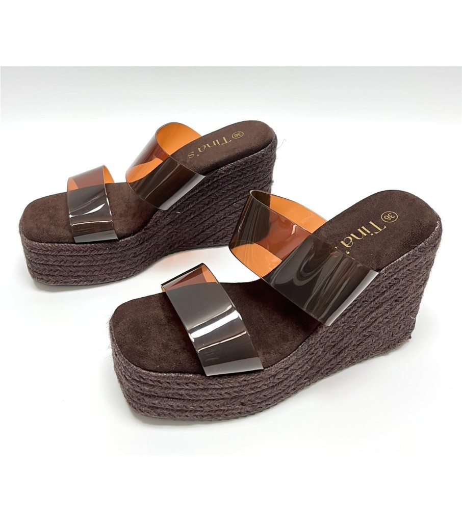 SANDALIA NEREA MARRON