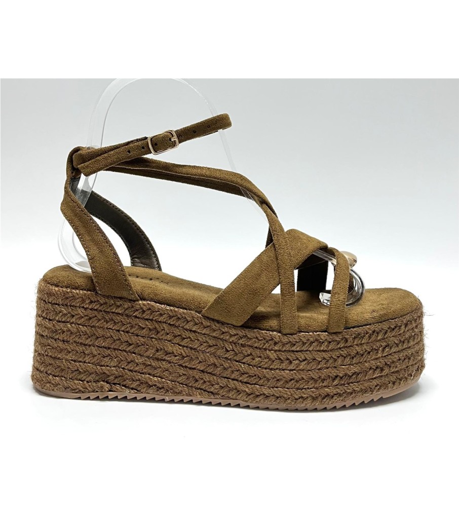 SANDALIA ELSA MARRON