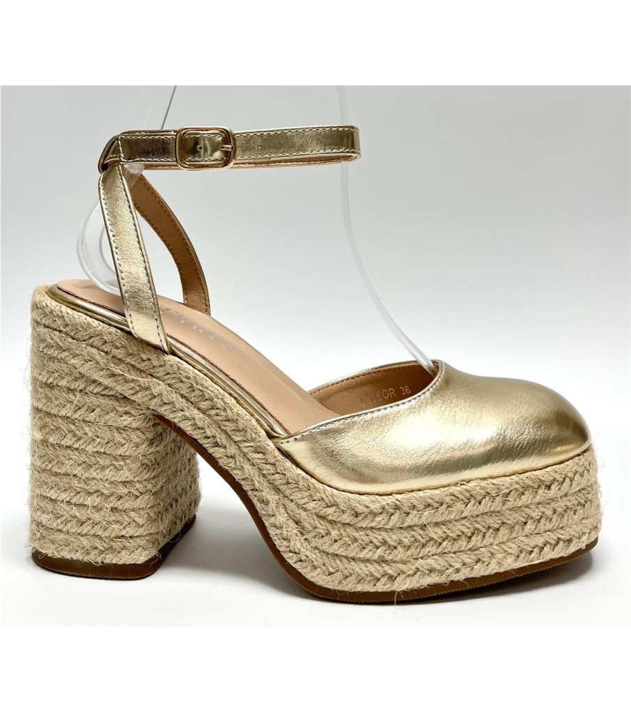 SANDALIA ISABEL DORADO